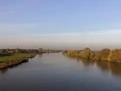 entre Gennep y Oeffelt, el río Mosa
