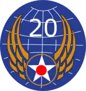 Vigésima Fuerza AéreaIndia/ChinaIslas Marianas