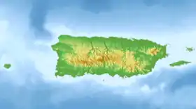 Cerro de Punta ubicada en Puerto Rico