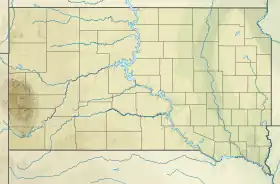 Colinas Negras ubicada en South Dakota