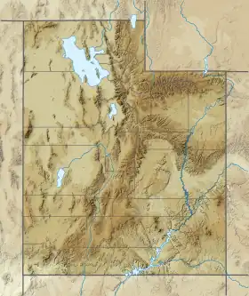 Gran Lago Salado ubicada en Utah