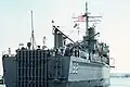 Vista trasera del Spartanburg County (LST-1192)