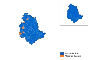 Elecciones regionales de Umbría de 2019