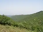 Zona montañosa en la Alta Galilea