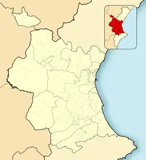 Cullera ubicada en Provincia de Valencia
