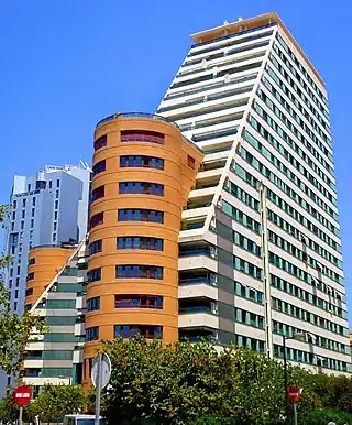 Edificio Gulliver, -1999 (Valencia) Posmoderno