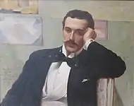 Alfredo Valenzuela Puelma. Retrato de Enrique del Campo
