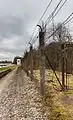 Valla del campo de concentración.