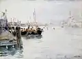 Venice, acuarela sobre rastros de lápiz, 1891. Museo de Arte de Cincinnati