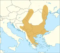 Mapa de distribución