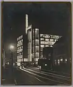 De Volharding, edificio de uso mixto de Jan Buijs (La Haya, 1927-1928)
