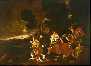 Viaje de Tobías y Sara, de Pedro Orrente