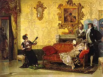 El concierto, de Vicente Palmaroli.