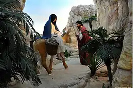 Escena 7: La huida a Egipto