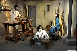 Escena 8: La infancia de Jesús en Nazaret