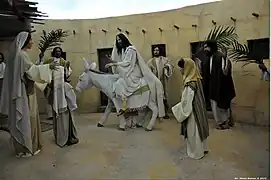 Escena 22: La entrada triunfal de Jesús en Jerusalén