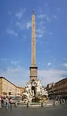Obelisco de la piazza Navona