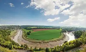 View from Shirehampton Park on the Kings Weston House