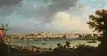 Vista de Aviñón desde el Ródano, 1756. Colección particular.