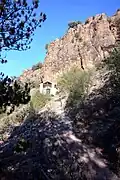 Ermita de La Aparecida (Villel, Teruel), oratorio construido en el lugar donde según la tradición apareció la imagen de la Virgen (2017).