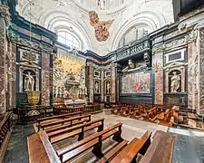 Interior de la capilla de San Casimiro