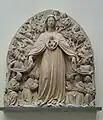 Tímpano de la Scuola de la Misericordia.
