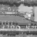 Vista aérea de la estación hacia el año 1940