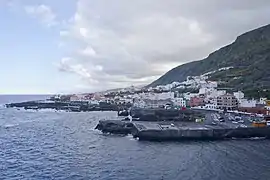 Vista de la costa