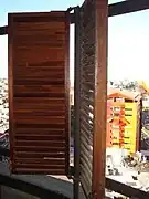 Celosías de madera