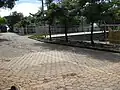 Vista hacia la Plaza así llamada en la época de la Revolución Sandinista.