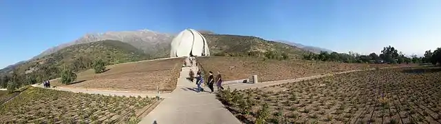 vista panorámica, desde la escalera de acceso (2016)