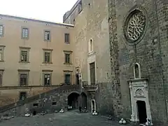 El corral del castillo.