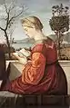 La lectura virgen (1505–10), de Vittore Carpaccio. La alfabetización se extendió entre las mujeres de clase alta en Italia durante el Renacimiento.
