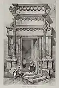 Puerta de la Torre de la Vis del antiguo Capitolio (1537, Sébastien Bouguereau), destruida en el siglo XIX.