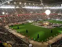 Interior del estadio