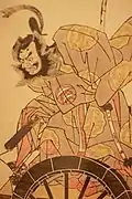 Nakajima Mihoemon como Tokihira (1747), de Katsukawa Shunshō.