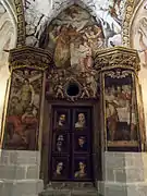 Pinturas de la girola