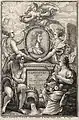 Frontispicio de una copia de "De rerum natura" (1607-1677) por Václav Hollar.
