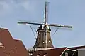 El molino (molen de Windlust) en Wolvega