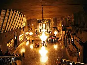 Minas de Sal. Sala de Santa Kinga.