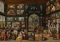 Apeles pintando a Campaspe (1630), Mauritshuis, La Haya