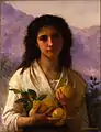 William-Adolphe Bouguereau, Joven con limones, óleo, 1899