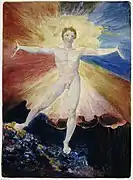 La danza de Albión (Día de alegría) (1794-1796), de William Blake, Fitzwilliam Museum, Cambridge