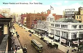 El Winter Garden Theatre en 1916