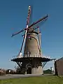 Wissenkerke, el molino: korenmolen de Onderneming