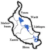 Distritos de Xanten