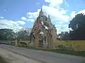 Vista de la hacienda de Yaxcopoil.