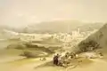 Imagen de 1839 del libro Tierra Santa, Siria, Idumea, Arabia, Egipto y Nubia, de David Roberts.