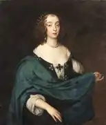Mary Villiers, duquesa de Richmond y Lennox circa de 1640, Palacio de Skokloster.