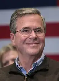 Gobernador  Jeb Bush de Florida  Retiro20 de febrero, 2016